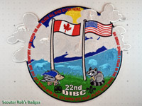 Click to enlarge 2011 Dorchester Intl Brotherhood Camp Backpatch